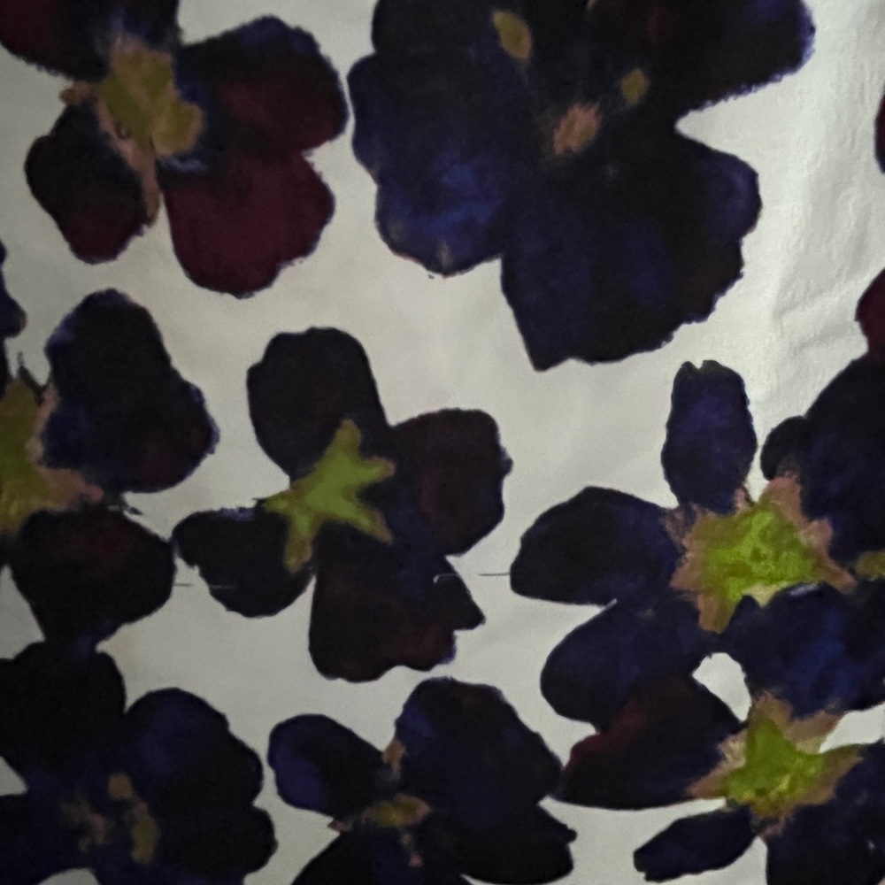 GUC ANN TAYLOR Floral Sleeveless Top With Bow Size M - Reduced Price ! - Picture 7 of 7
